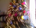 how a christmas tree looks to a three-year-old